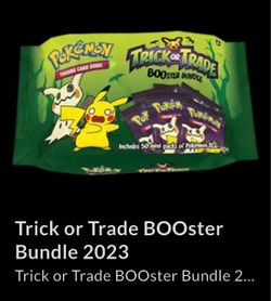 Pokémon Trick or Trade BOOster Bundle 2023