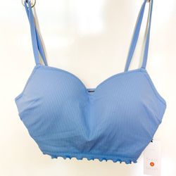Light Blue Swim Top (32DD)