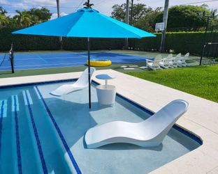 Pool Lounge Chair Luxury Design 100% fiberglass  !!!