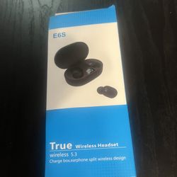 E6S True Wireless Headset 