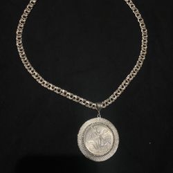 Silver Chino Link With Silver Centenario 