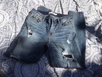 Fishnet jeans