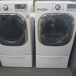 Lg Washer And Dryer Set Electric 