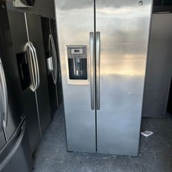 36” COUNTER DEPTH GENERAL ELECTRIC   FRIDGE REFRIGERATOR NEVERA HELADERA FRIO REFRIGERADOR GOOD CONDITION DELIVERY 🚚 FREE WARRANTY 6 MO