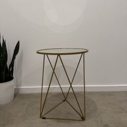 Vintage Glass Mirror Tables 