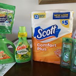 Gain ,garnier Fructis And Scott