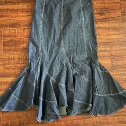 Womens Jean Skirt 