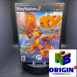 Ty The Tasmanian Tiger For Sony PlayStation 2 PS2 Video Game Tested Original Brand Name Complete In Box CIB