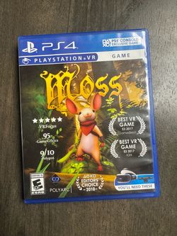Moss PS4 PlayStation VR Game