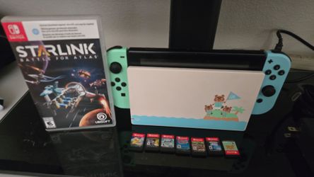 Nintendo switch animal crossing edition