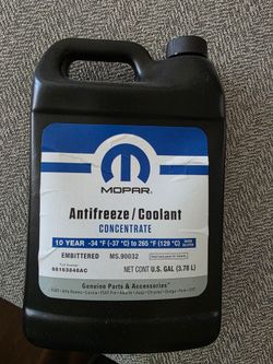 Mopar coolant Mopar PN(contact info removed)8AC