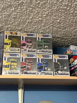 Power ranger funko pops