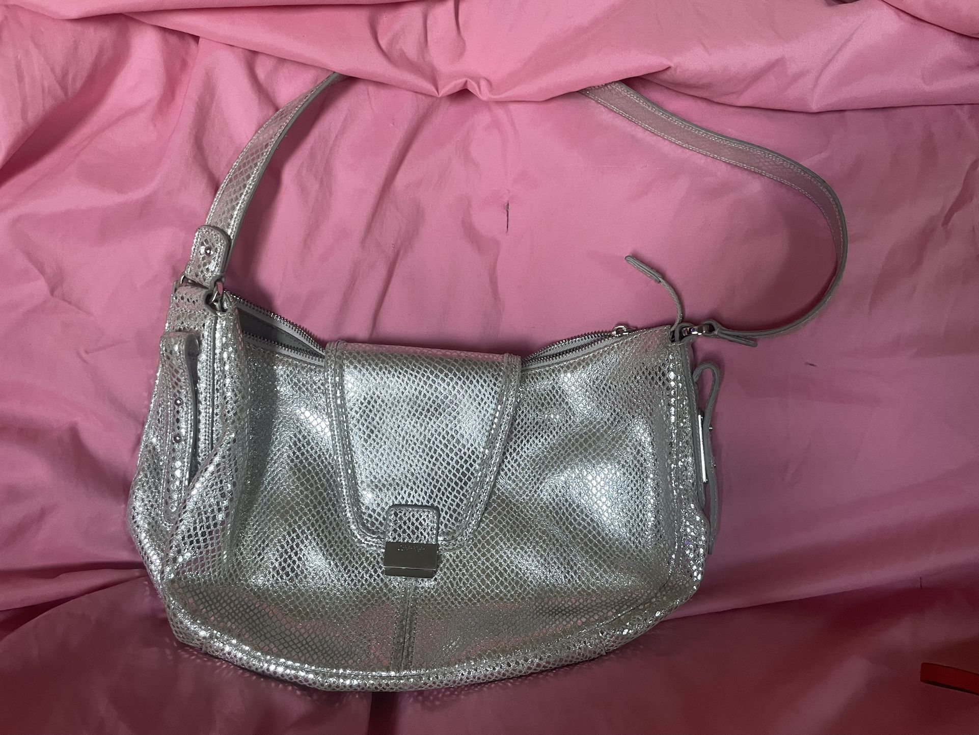 Silver Calvin Klein Purse