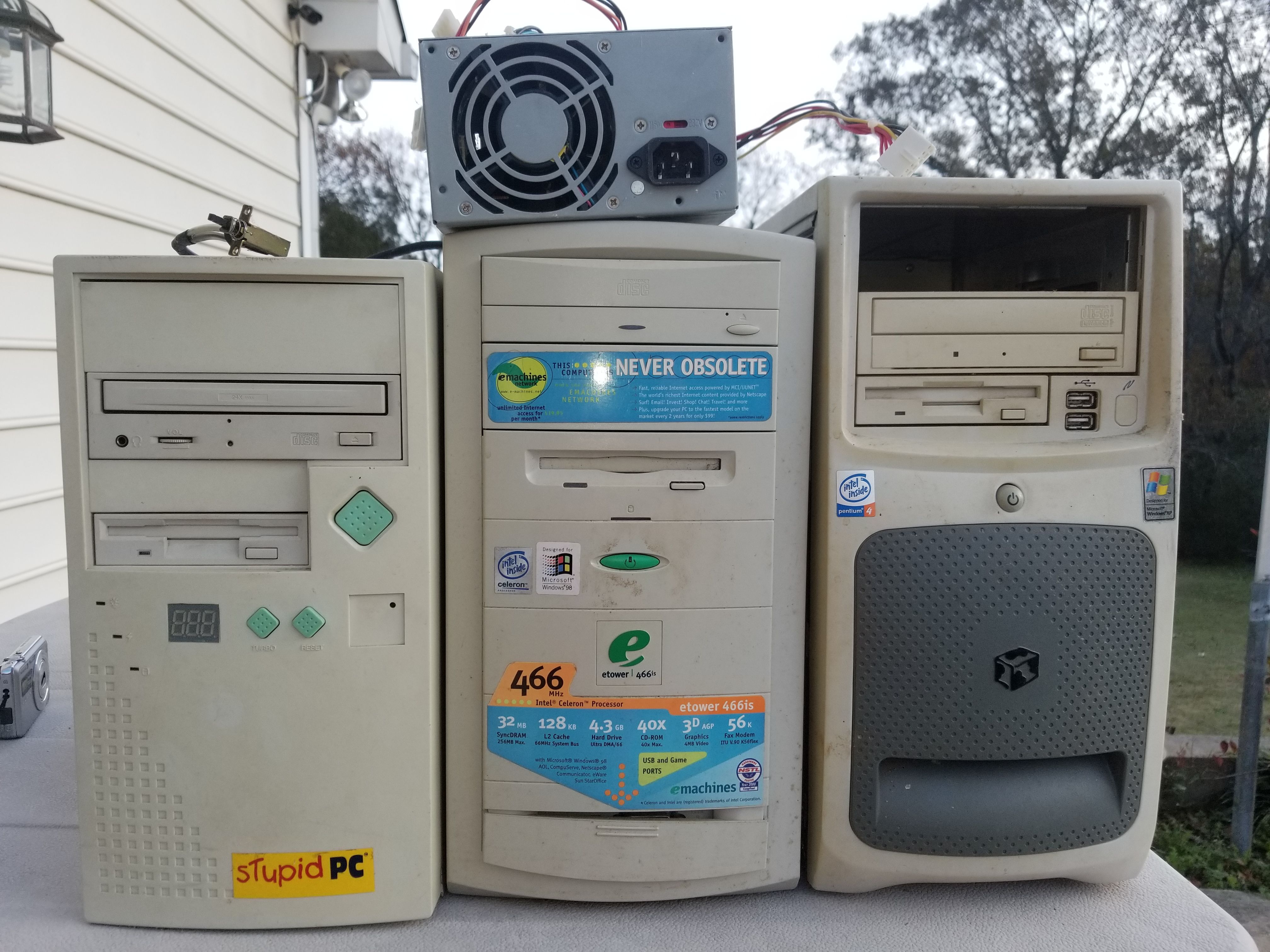90s to mid-2000s desktop computer Towers