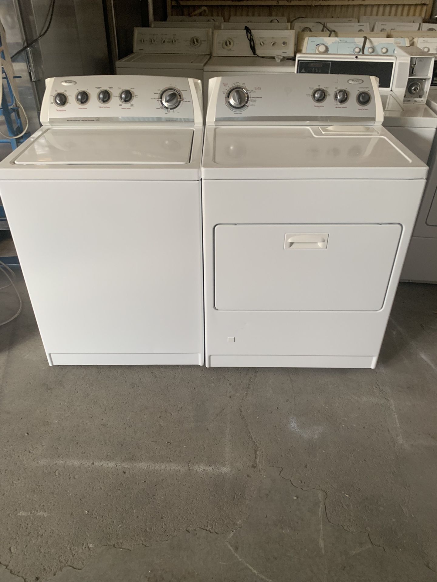 Washer And Dryer Gas Whirlpool Good Condition 90 Days Warranty Lavadora Y Secadora Gas Whirlpool Buenas Condiciones 90 Dias De Garantia