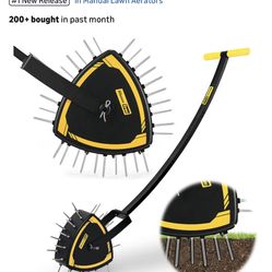 Rolling Lawn Aerator!