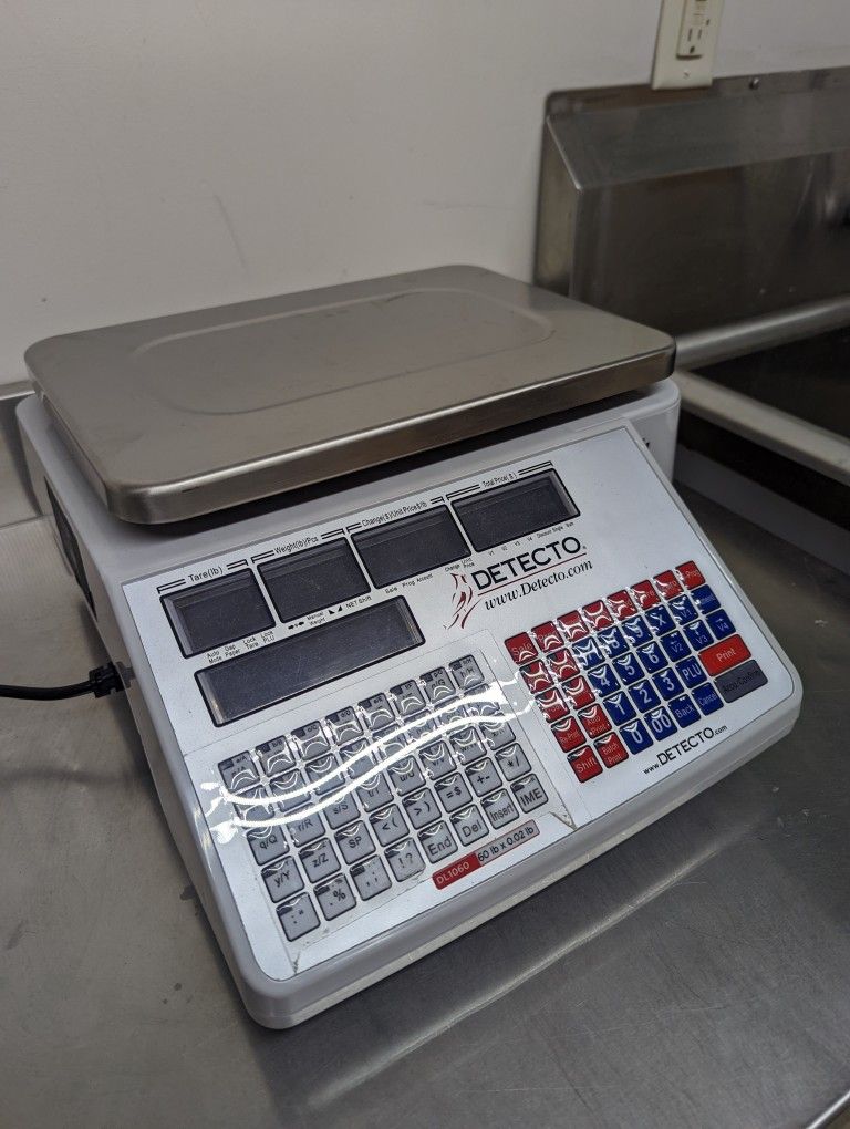 COMPUTING SCALE WITH PRINTER, 