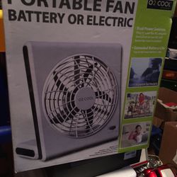 battery, or plug in fan