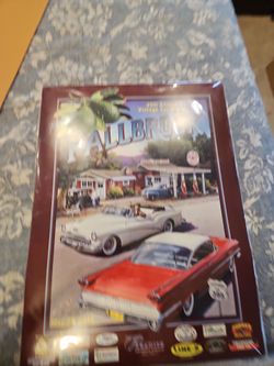 Fallbrook vintage car show poster