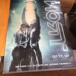 Tron movie posters 2010