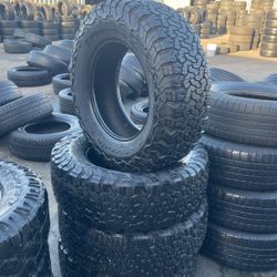 265/70R17LT Set Of Used Tires