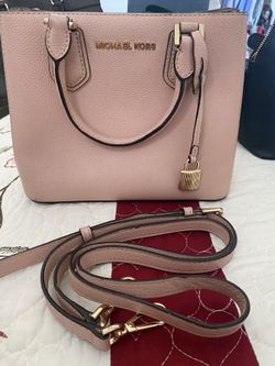 Michael Kors Leather Messenger Bag