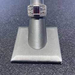 Silver Stone Ring