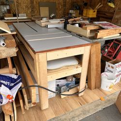 Table Saw Out Feed Table