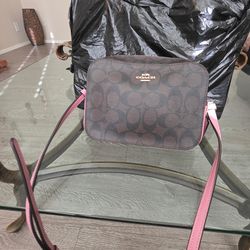 Purse Coach Brown/Pink