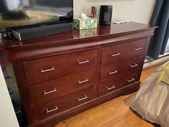 Cherry Wood Bedroom Set FREE