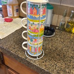 4 PCs Mug Set