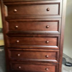 Real Cherry Wood Dresser 