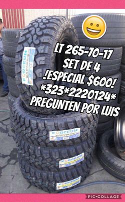 Tires/llantas