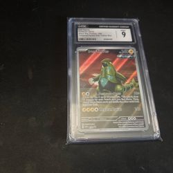 Iron Thorns 077/071 SV5M Cyber Judge Art Rare Holo Pokemon CGC 9