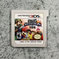 Super Smash Bros For Nintendo 3DS