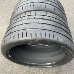 Selling Set Of Continental Extremecontact 295/30/r20 And 255/35/r20