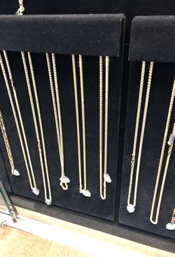 Gold jewelry Franco chains 601 Chester ave