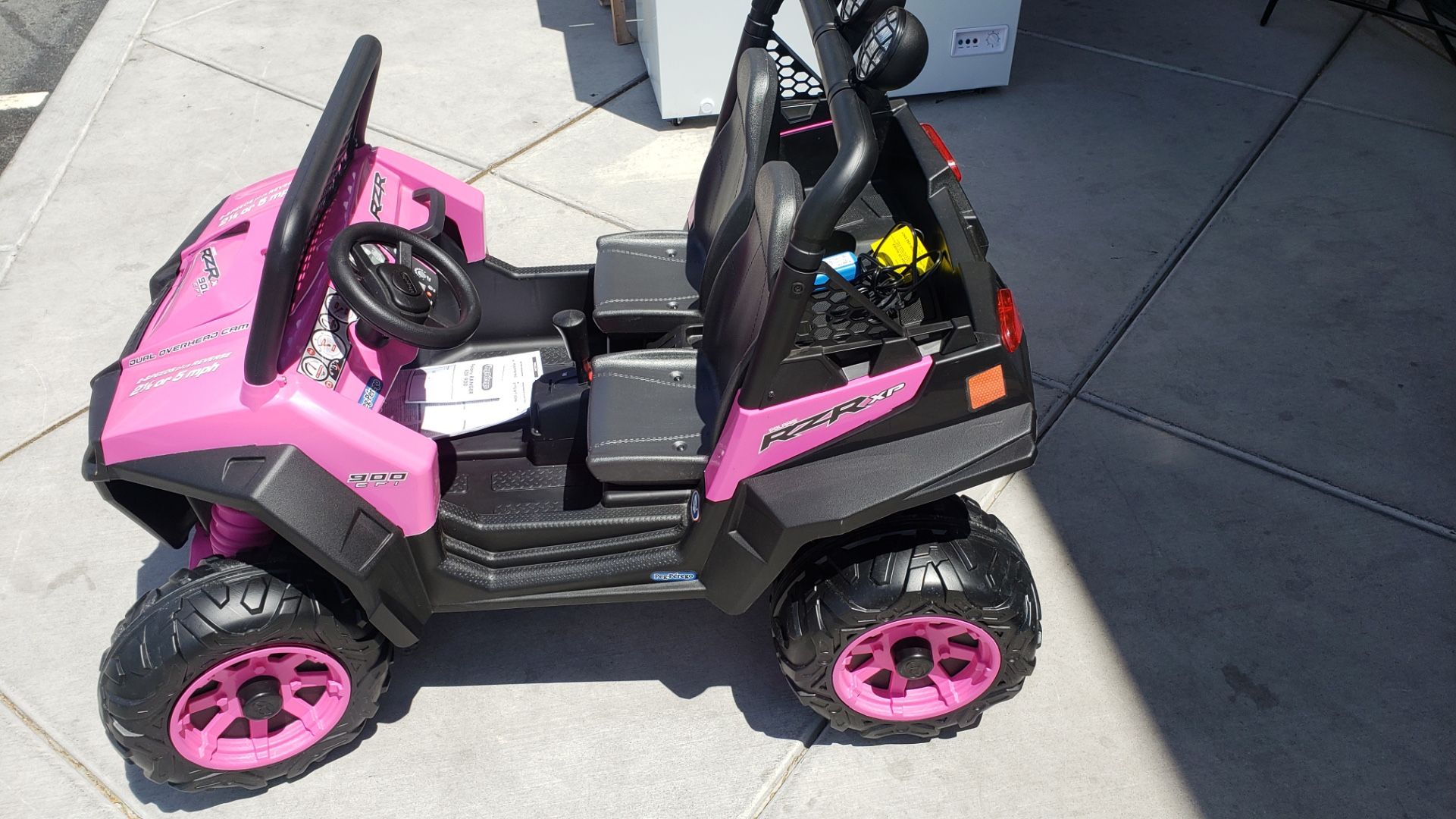 Peg Perego 12V Polaris RZR 900 Powered Ride-On - Pink