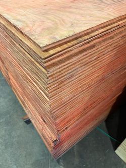 1/2” fire retardant plywood