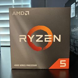 Ryzen 5 4500  with cooler & I5 9600K