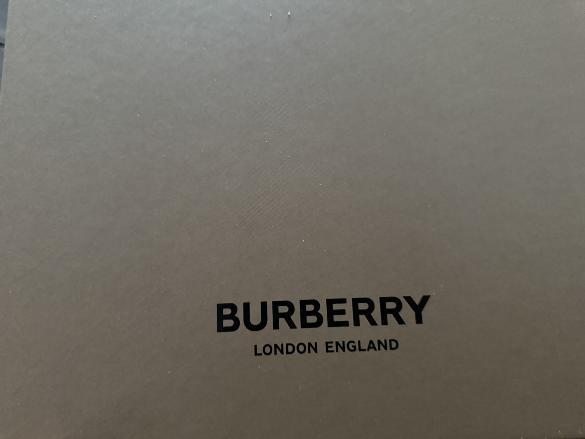 Burberry Ramsey Vintage Check Suede Leather 