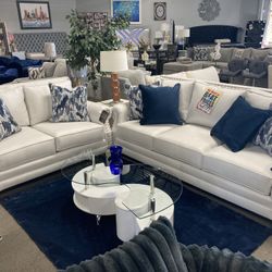 Formal Seating Sofa Loveseat! $1999 💙✨