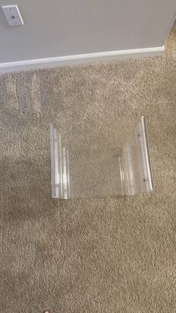 Acrylic End Table / Night Stand