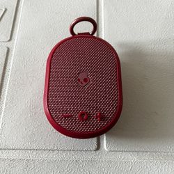 Skullcandy Red Speaker 