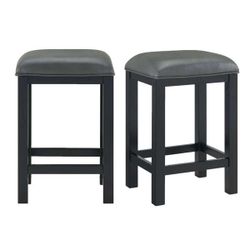 Grey Counter Height Bar Stools Set Of 4