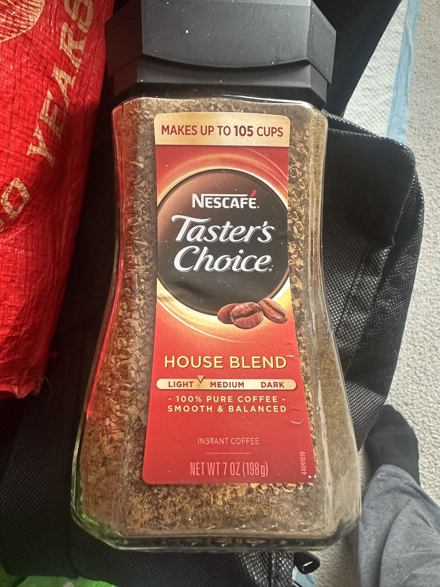 Taster’s choice instant coffee (house blend) $10 dollars