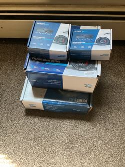 Brake pads and rotors