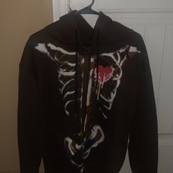 Skeleton Jacket Hoodie Mocha