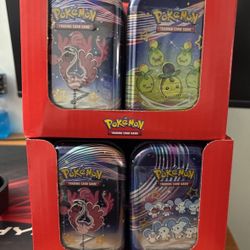 Pokémon Scarlet & Violet Paldean Fates Mini Tins