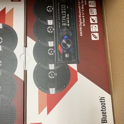 stereo and speakers